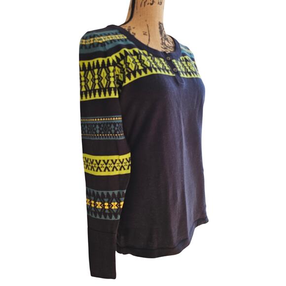 Woolrich Sweater 60% Cotton Bright bold colors, Button Front, Sz S/P New - Picture 3 of 11